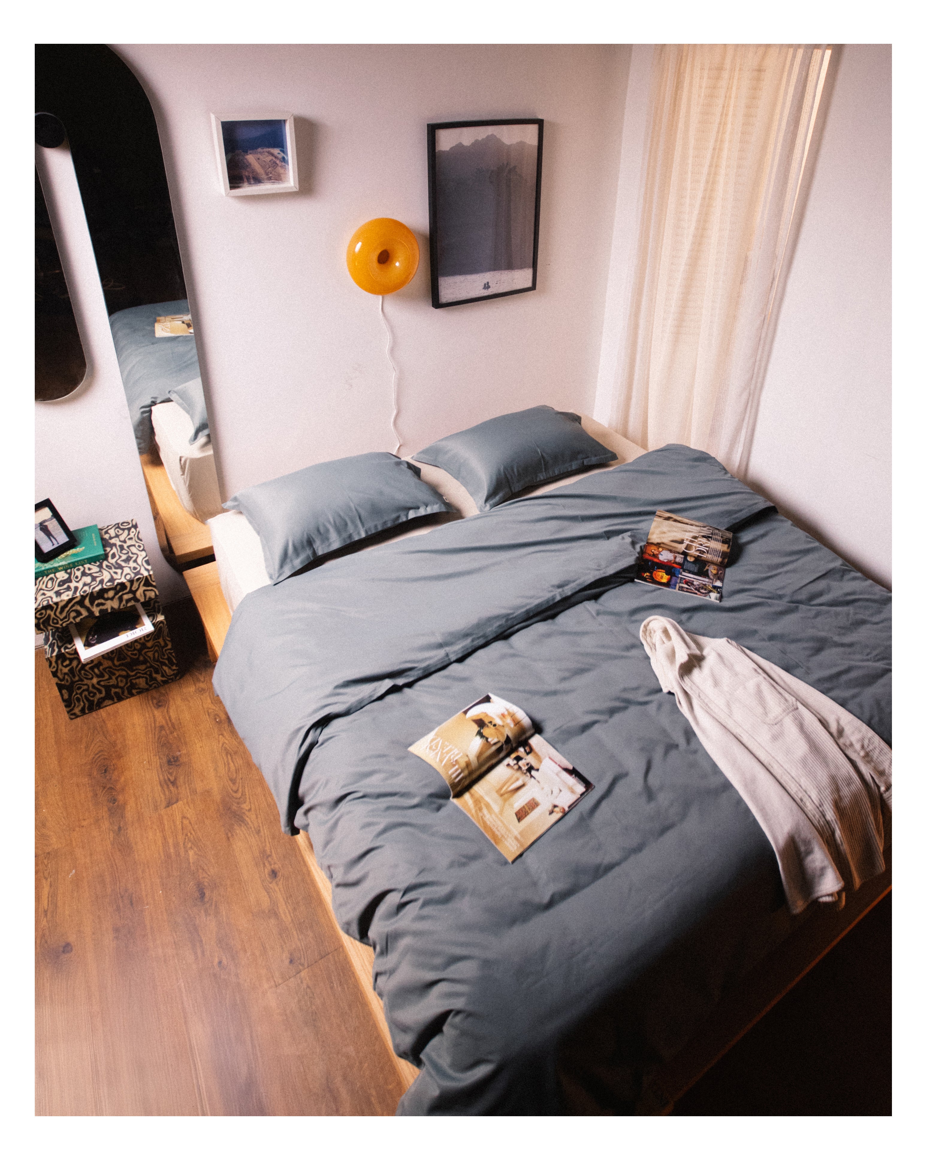 Dark Olive Duvet Cover – 100% Premium Cotton