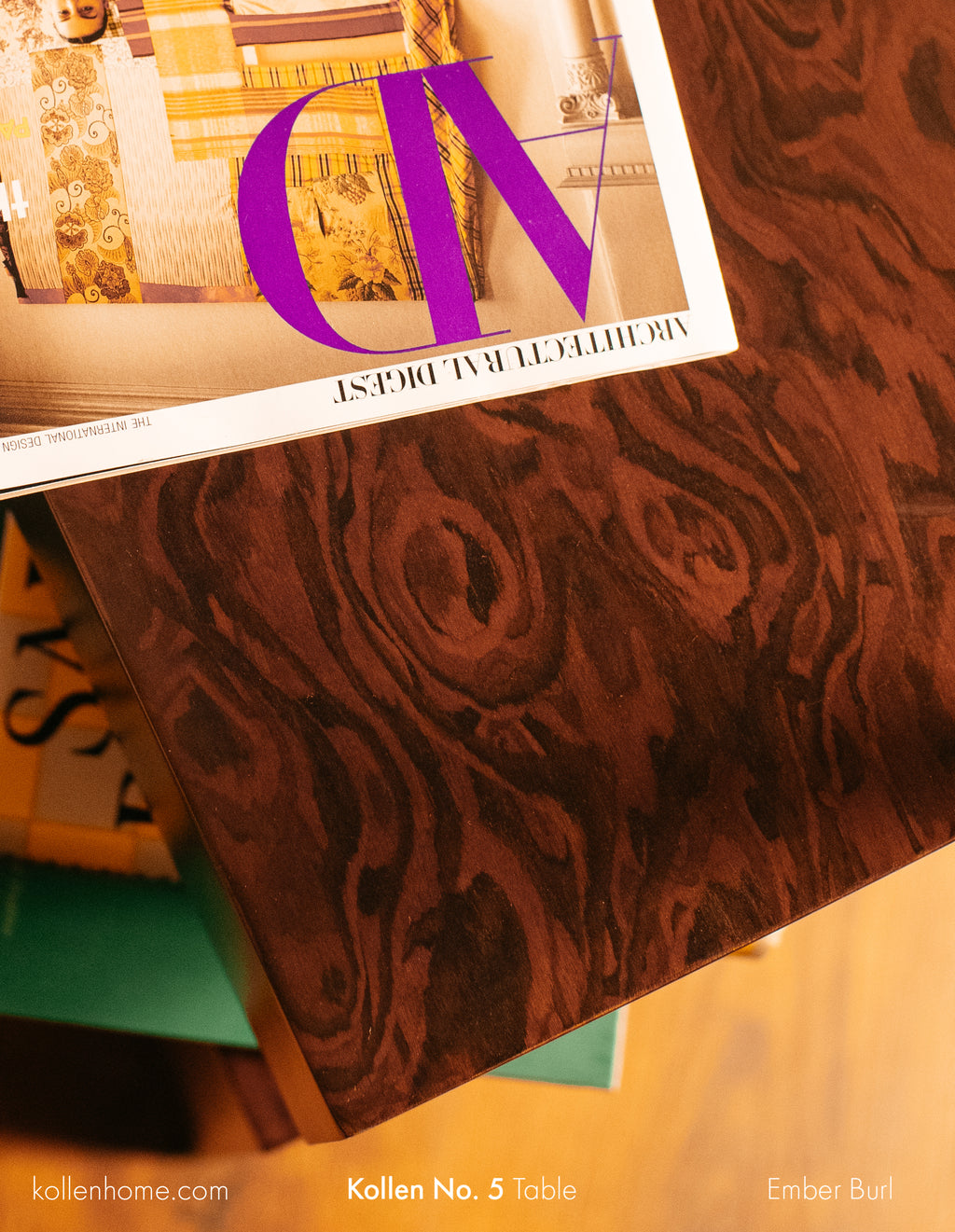 Ember Burl Table