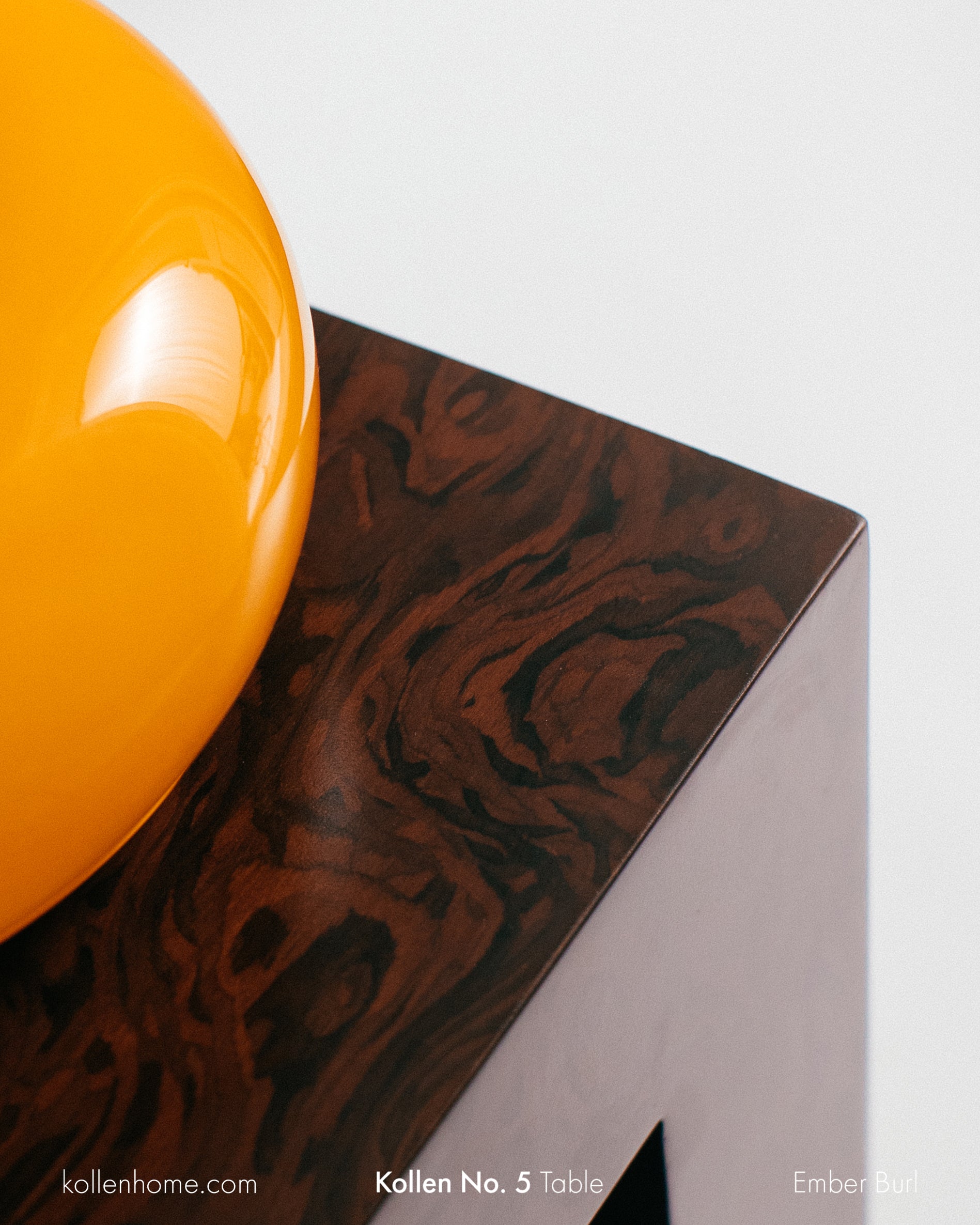 Ember Burl Table