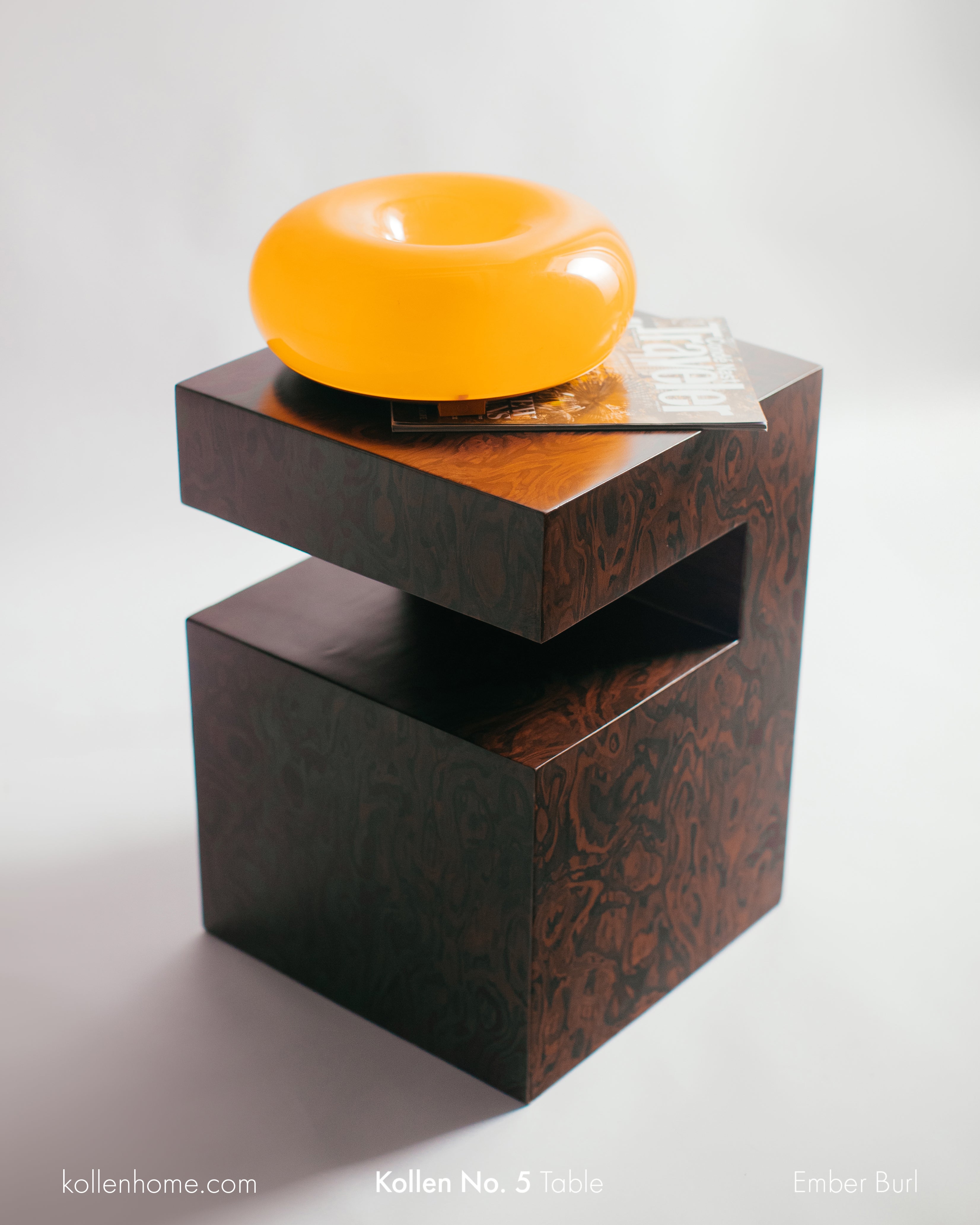 Ember Burl Table