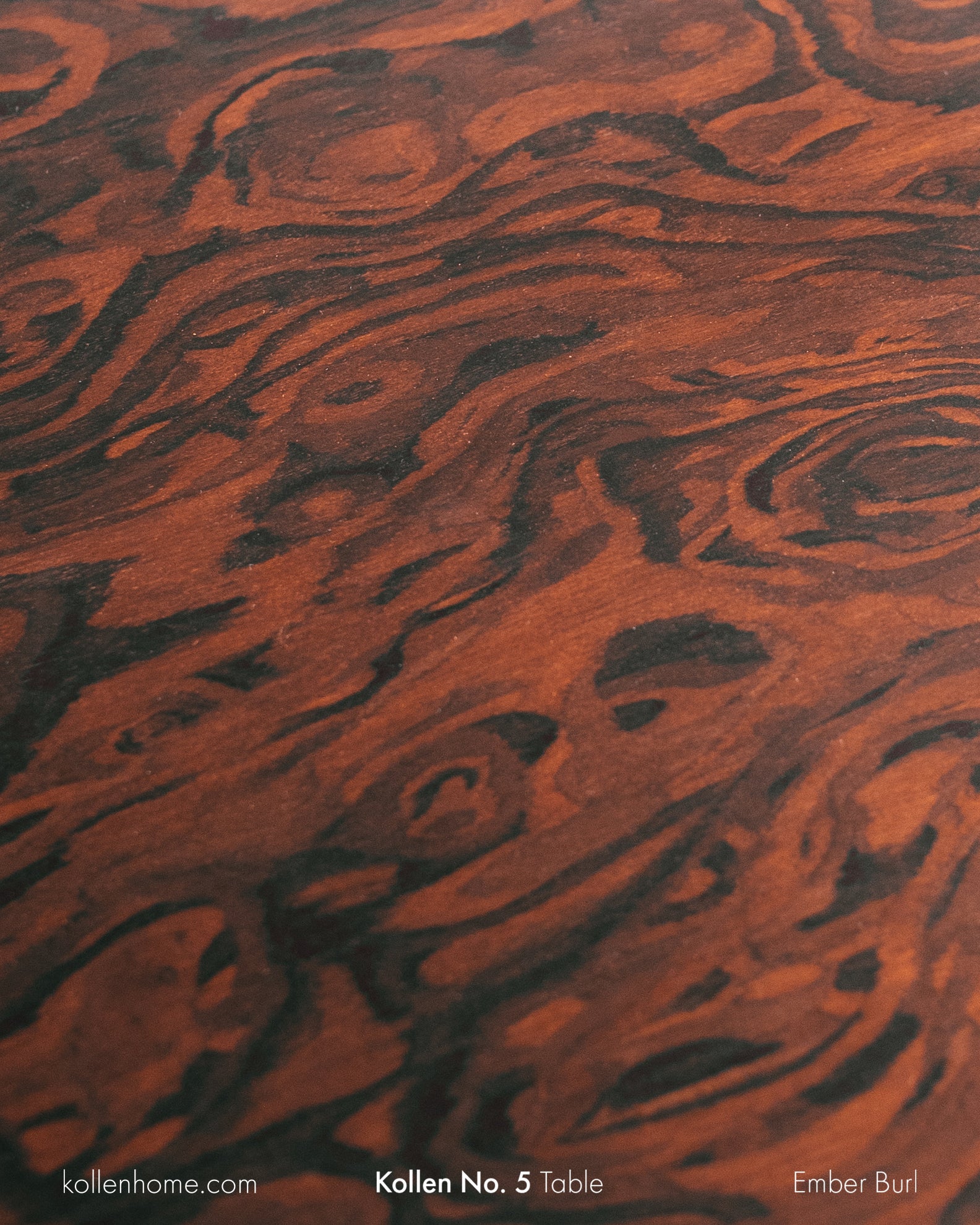 Ember Burl Table