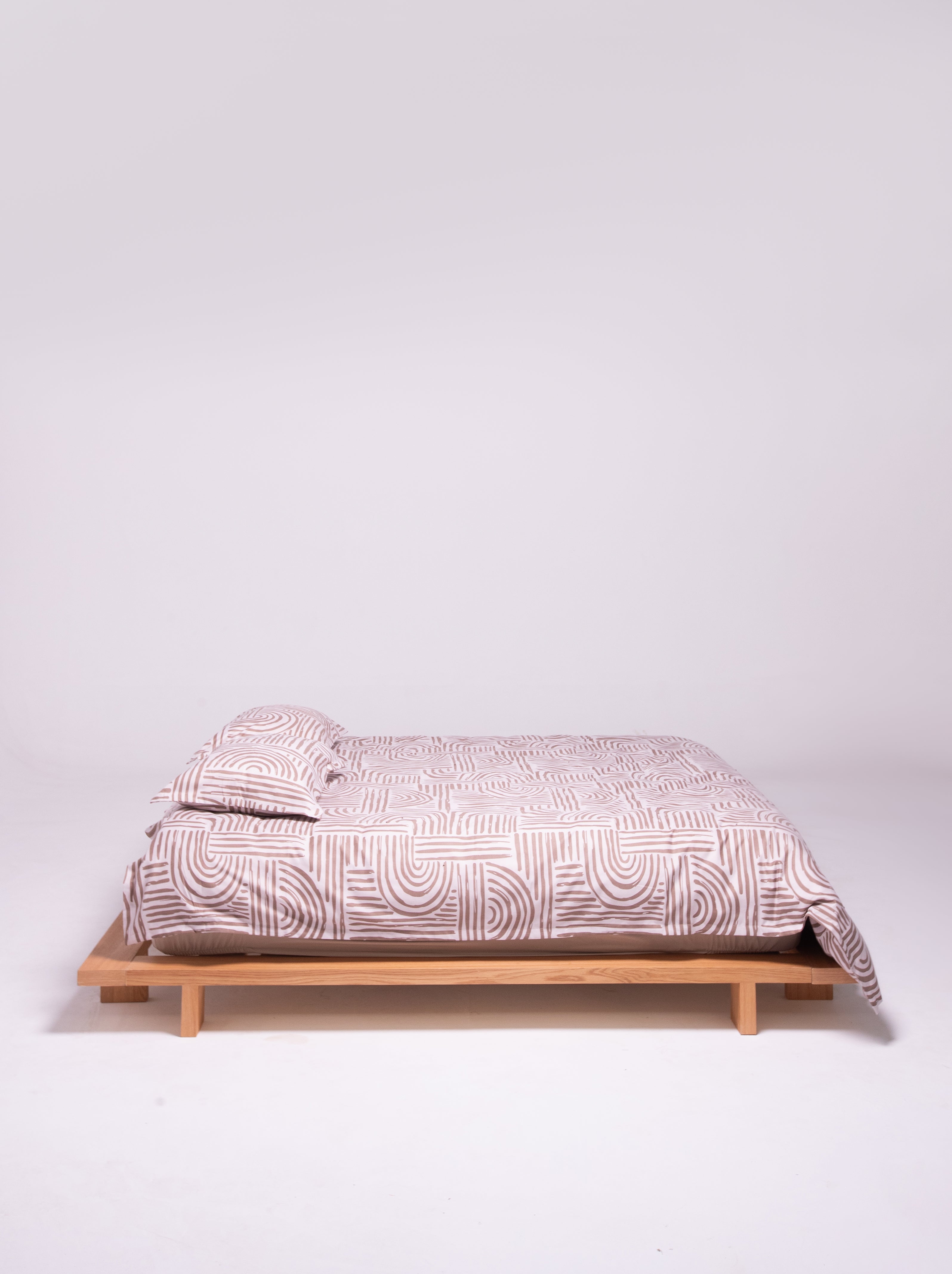 Organic Flow Duvet Cover – 179 TC Percale Cotton