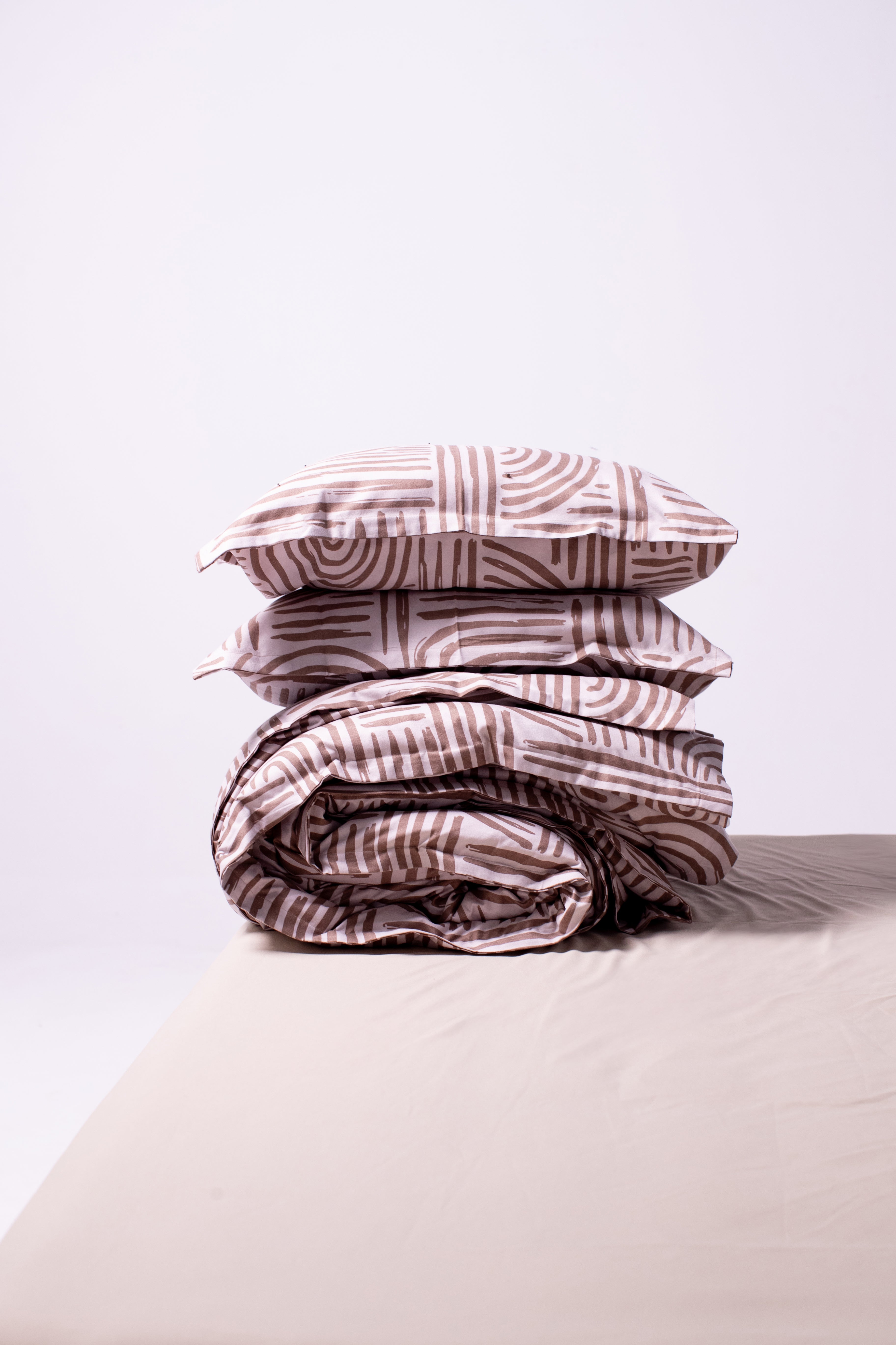Organic Flow Duvet Cover – 179 TC Percale Cotton